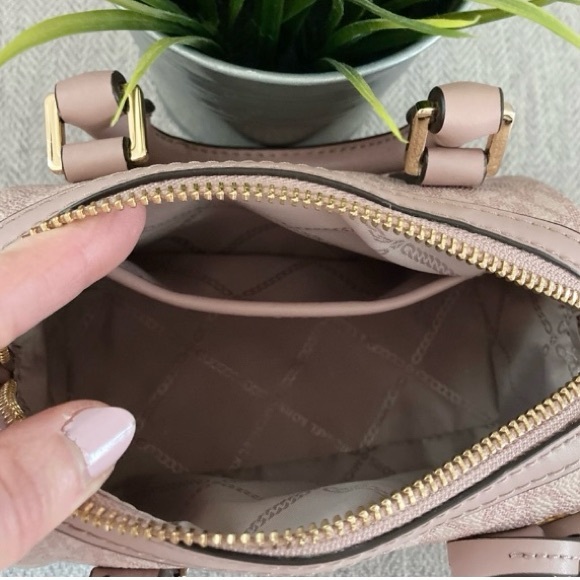 Michael Kors Bedford Legacy Extra-Small Logo Duffle Crossbody Bag - Picture 12 of 15